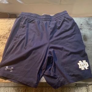 Notre Dame Under Armour Athletic Shorts